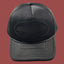 Cortiez All-Black Monochromatic Oval Ship Logo Trucker Hat